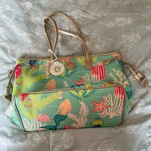 Spartina 449 Mermaid Tote-Style Purse